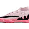 Chuteira Futsal Nike Air Zoom Mercurial Superfly 9 Elite IC Rosa e Preto "Mad Brilliance Pack"