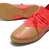 Chuteira Futsal Puma Future Z 1.3 IC Dourada e Laranja "Neymar Dream Chaser"