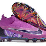Chuteira Campo Nike Phantom GX DF Elite FG Roxa "Thunder"