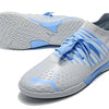 Chuteira Futsal Puma Future Z 1.3 IC Prata e Azul "Neymar Rare"