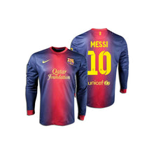 Barcelona Principal 12/13 - Messi 10 - Manga Comprida