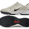 Chuteira Society Nike Total 90 TF Creme e Preta