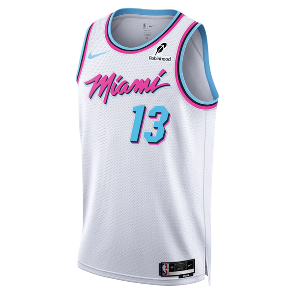 NBA Miami Heat Bam Adebayo Nike Edition - Branco