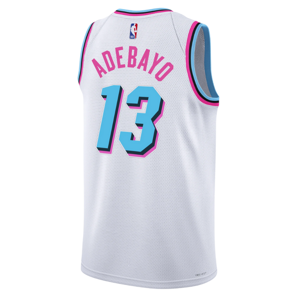NBA Miami Heat Bam Adebayo Nike Edition - Branco