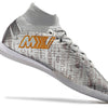 Chuteira Futsal Nike Air Zoom Mercurial Superfly 9 Elite IC Prata "Anniversary Pack"