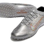 Chuteira Society Nike Air Zoom Mercurial Vapor 15 Elite TF Prata "Anniversary 25 Years Pack"