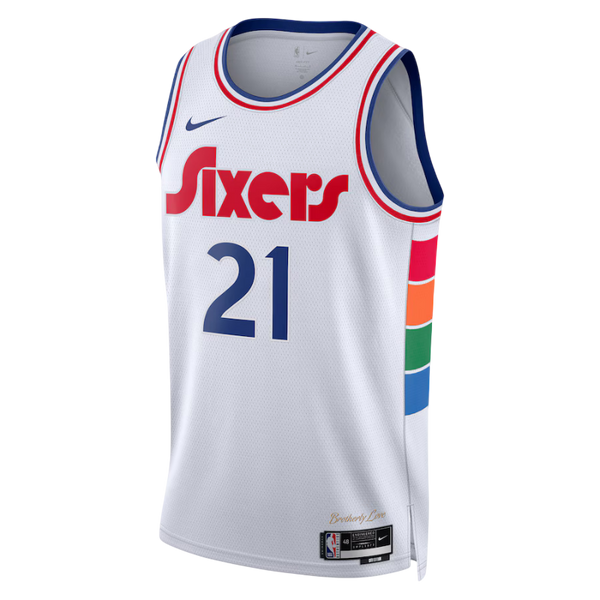 Nike City Edition Swingman Philadelphia 76ers 2024 - Branco