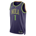 New Orleans Pelicans Nike City Edition 2024 - Roxo