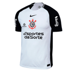 Camiseta Local Corinthians 25/26 Jugador - Blanca con Patrocinio