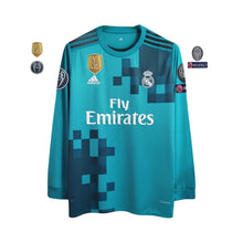 Real Madrid Terceiro 17/18 - Liga dos Campeões - Manga Comprida