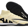 Chuteira Futsal Nike Air Zoom Mercurial Superfly 9 Elite IC Bege e Preta "Mad Ready Pack"