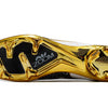 Chuteira Campo Nike Air Zoom Mercurial Superfly 9 Elite FG Branca, Preta e Dourada