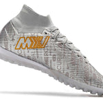 Chuteira Society Nike Mercurial Superfly 9 Elite TF Prata "Anniversary 25 Years Pack"
