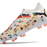 Chuteira Campo Puma Future 7 FG Branca "Creativity Pack"
