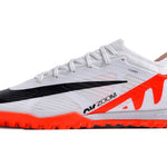 Chuteira Society Nike Air Zoom Mercurial Vapor 15 Elite TF Branca e Vermelho "Ready Pack"