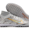 Chuteira Society Nike Mercurial Superfly 9 Elite TF Prata "Anniversary 25 Years Pack"