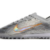 Chuteira Society Nike Air Zoom Mercurial Vapor 15 Elite TF Prata "Anniversary 25 Years Pack"