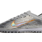 Chuteira Society Nike Air Zoom Mercurial Vapor 15 Elite TF Prata "Anniversary 25 Years Pack"