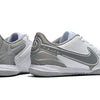 Chuteira Futsal Nike Tiempo Legend 9 Elite Branca e Cinza "Focus"