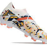 Chuteira Campo Puma Future 7 FG Branca "Creativity Pack"