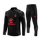 Camiseta con media cremallera del AC Milan