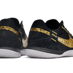 Chuteira Futsal Nike StreetGato IC Preta e Dourada