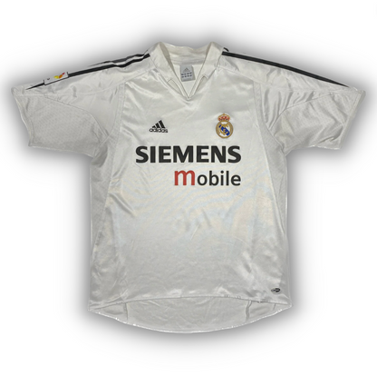 Camiseta local del Real Madrid 2004/05
