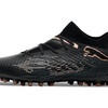 Chuteira Society Puma Future 7 MG Preta e Bronze "Eclipse Pack"