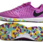 Chuteira Futsal Nike Lunar Gato II IC Roxa e Branca