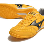 Chuteira Futsal Mizuno Morelia Sala IC Amarela e Preta