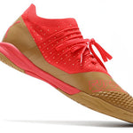 Chuteira Futsal Puma Future Z 1.3 IC Dourada e Laranja "Neymar Dream Chaser"