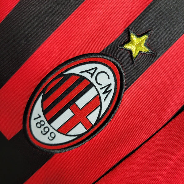 AC Milan Principal 07/08 - Manga Comprida