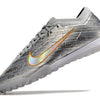 Chuteira Society Nike Air Zoom Mercurial Vapor 15 Elite TF Prata "Anniversary 25 Years Pack"