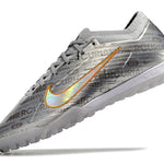 Chuteira Society Nike Air Zoom Mercurial Vapor 15 Elite TF Prata "Anniversary 25 Years Pack"