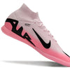 Chuteira Futsal Nike Air Zoom Mercurial Superfly 9 Elite IC Rosa e Preto "Mad Brilliance Pack"