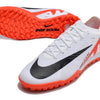 Chuteira Society Nike Air Zoom Mercurial Vapor 15 Elite TF Branca e Vermelho "Ready Pack"