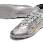 Chuteira Futsal Nike Air Zoom Mercurial Superfly 9 Elite IC Prata "Anniversary Pack"