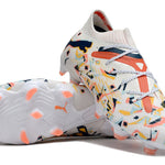 Chuteira Campo Puma Future 7 FG Branca "Creativity Pack"