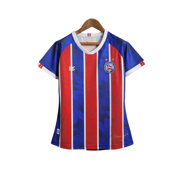 Camiseta de visitante del Bahia 23/24 para mujer - Azul y rojo