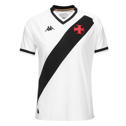 Camiseta de visitante del Vasco 25/26 para mujer - Blanco y negro
