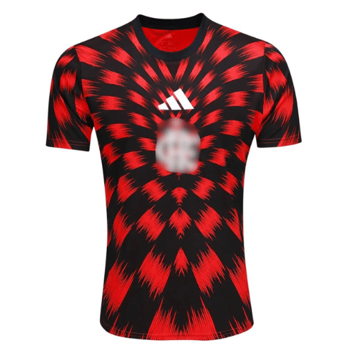 Camiseta prepartido CRF 25/26 - Negra y roja