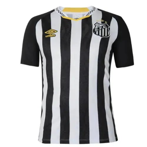 Camiseta de visitante del Santos 25/26 - Blanco y negro