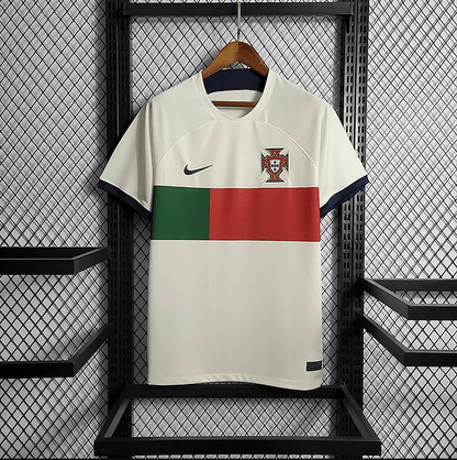 Camiseta de visitante de la selección nacional de Portugal 2022