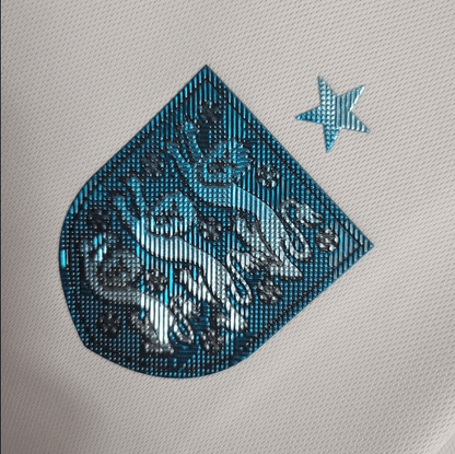 Polo Blanco Azul Inglaterra