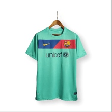 Camiseta visitante del Barcelona 10/11