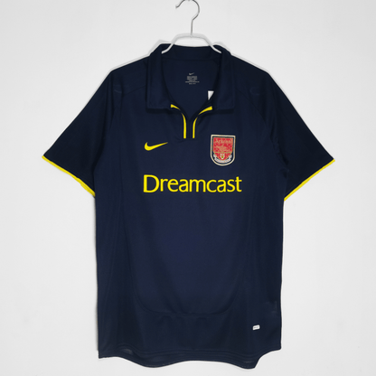 Camiseta de visitante del Arsenal 00/01