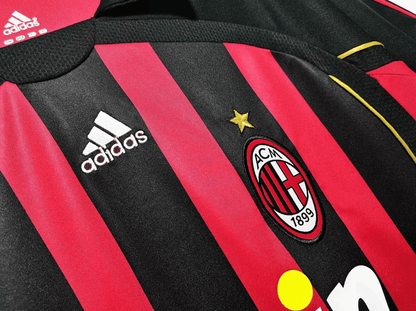 Camiseta local del AC Milan 2006/07