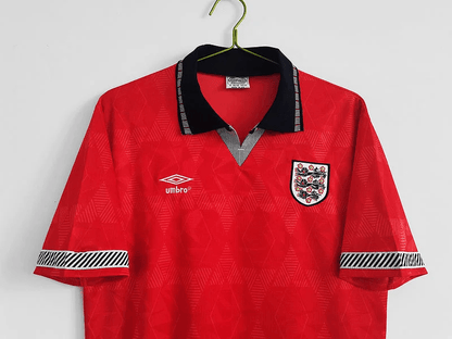 Camiseta de visitante de Inglaterra 1990