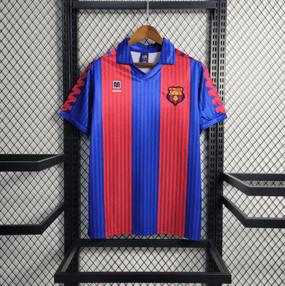 Camiseta local del Barcelona 90/91