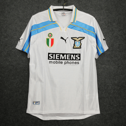Camiseta local de la Lazio 2000/01